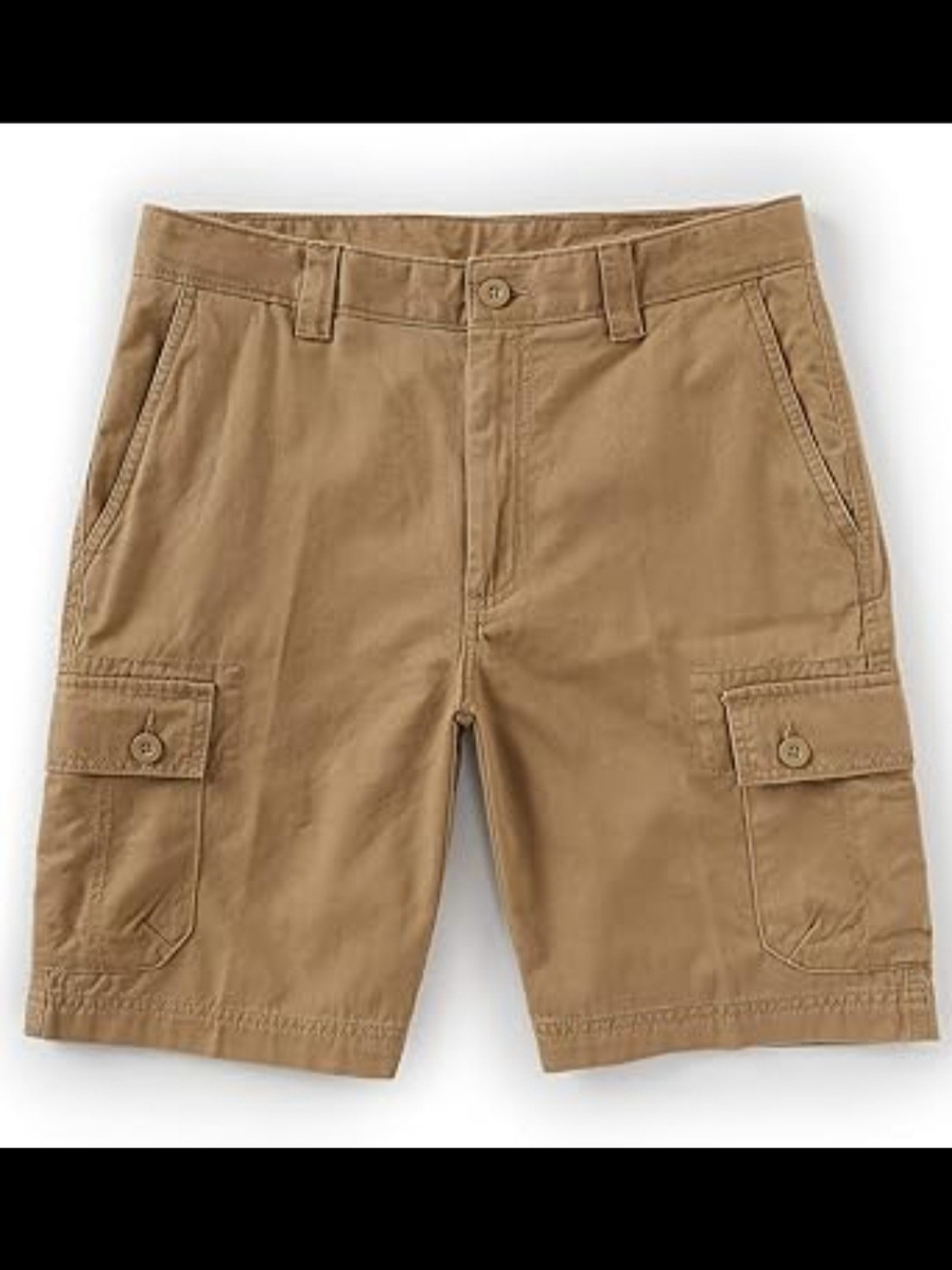Roundtree & Yorke Men's Tan Cargo Shorts Size 40W